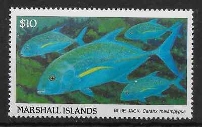 marshall-islands-sg163-1988-10-blue-jack-definitive-mnh