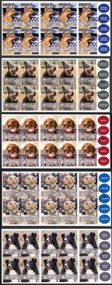 australia-sg3005a-9a-2008-working-dogs-set-self-adhesive-booklet-panes-fine-used