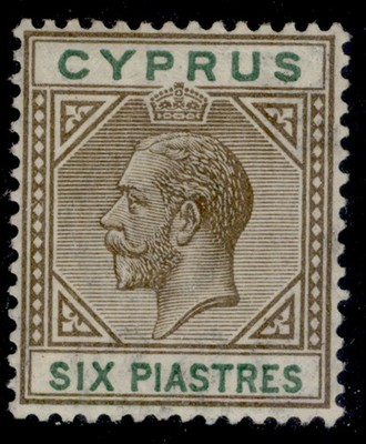 cyprus-gv-sg96-6pi-sepia-green-lh-mint-cat-40