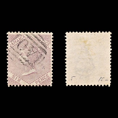 9302-jamaica-sg5a-6d-grey-lilac-1860-sc-5b-used-c35