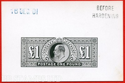 sg-266-variety-1901-1-00-die-proof-in-black-on-glazed-card-endorsed-b93557