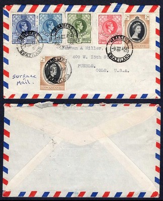 swaziland-kgvi-and-qeii-mixed-franking-to-usa