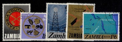 zambia-qeii-sg124-128-1967-national-development-set-fine-used