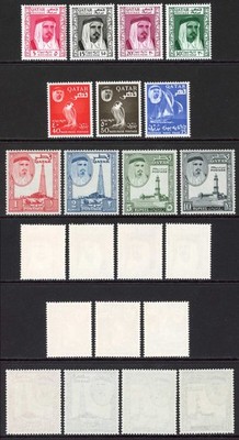 qatar-sg27-37-1961-set-of-11-u-m-cat-130-pounds