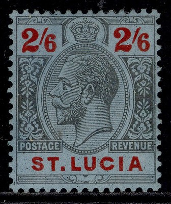 st-lucia-gv-sg104-2s-6d-black-red-blue-m-mint-cat-18
