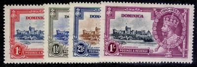 dominica-gv-sg92-95-1935-silver-jubilee-set-m-mint-cat-27