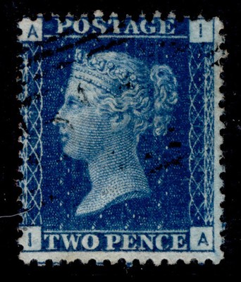 gb-qv-sg47-2d-dp-blue-plate-13-fine-used-cat-15-ia