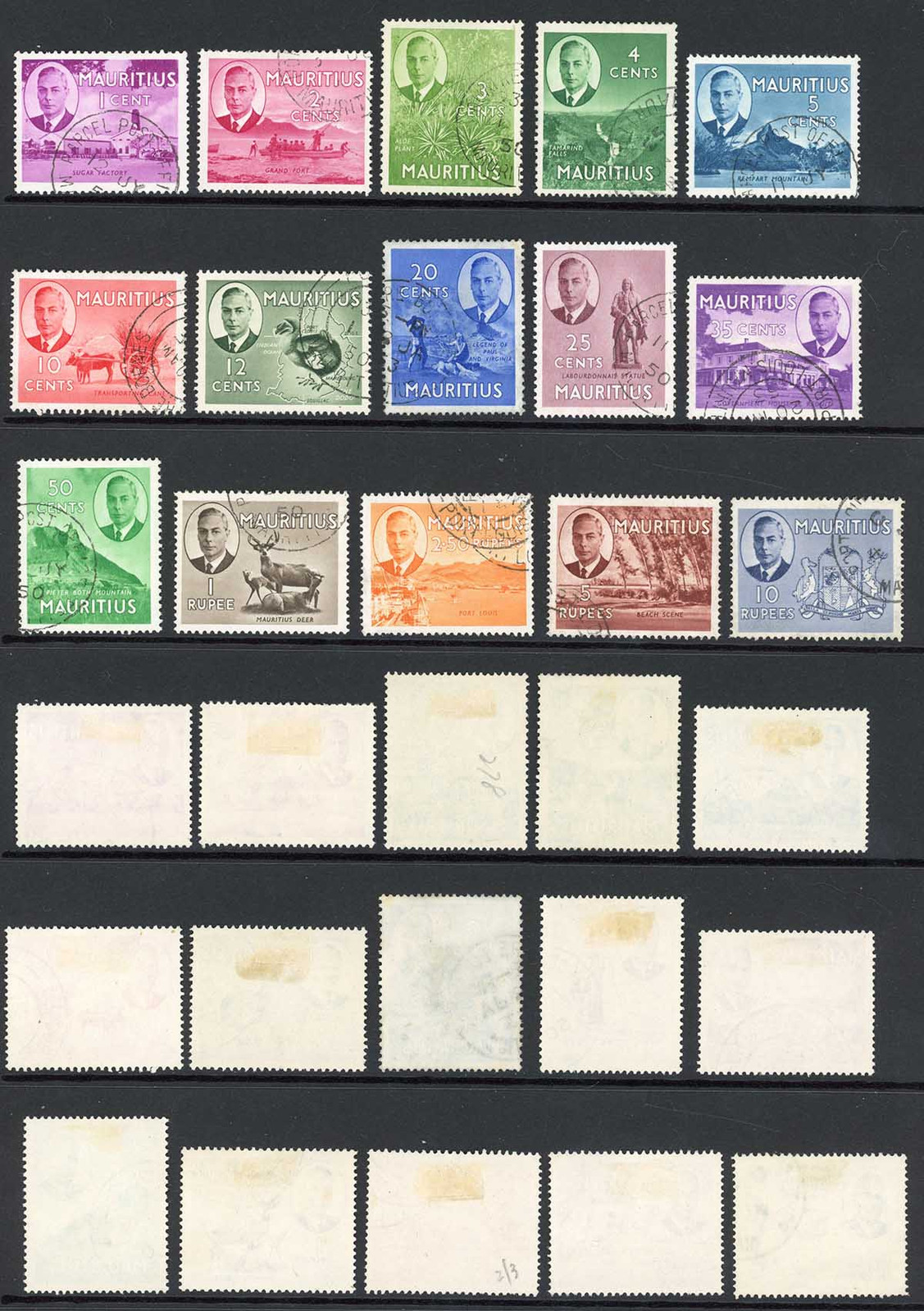 mauritius-sg276-90-set-of-15-superb-used-cat-90-pounds