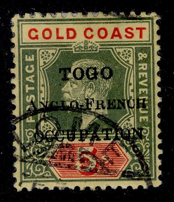 togo-gv-sg-h44b-5s-green-red-yellow-white-back-fine-used-cat-40