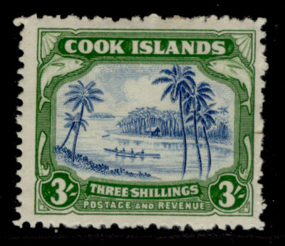 cook-islands-gvi-sg145-3s-grenish-blue-green-m-mint-cat-42