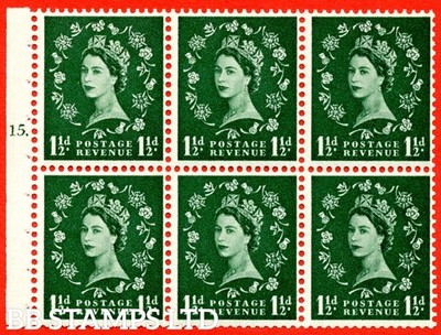 sg-572l-sb65-1d-green-an-unmounted-mint-cylinder-booklet-pane-of-6-b76344