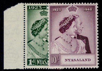 nyasaland-gvi-sg161-162-1948-royal-silver-wedding-set-nh-mint-cat-18