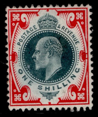 gb-edvii-sg259-spec-m46-4-1s-deep-dull-green-scarlet-c-m-mint-cat-125