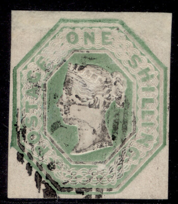 gb-qv-sg54-scarce-1s-pale-green-cut-square-fine-used-cat-1000
