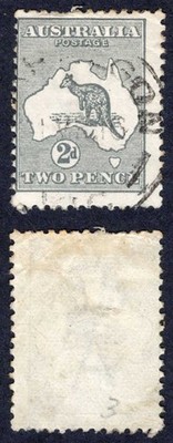 australia-sg3-2d-grey-kangaroo-wmk-wide-crown-used-cat-6-50-pounds