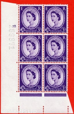 sg-575-s71-3d-deep-lilac-an-unmounted-mint-block-of-6-cylinder-78-no-b69295