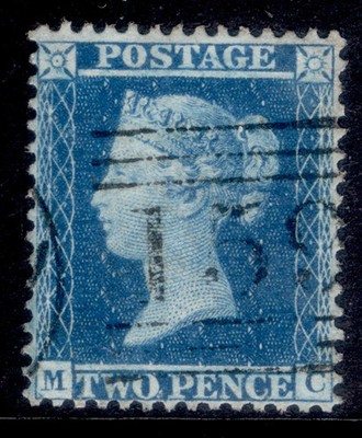 gb-qv-sg34-2d-blue-plate-5-lc14-fine-used-cat-50-mc