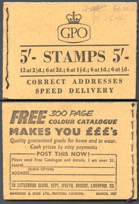 h27-5-booklet-wmk-edwards-march-1957