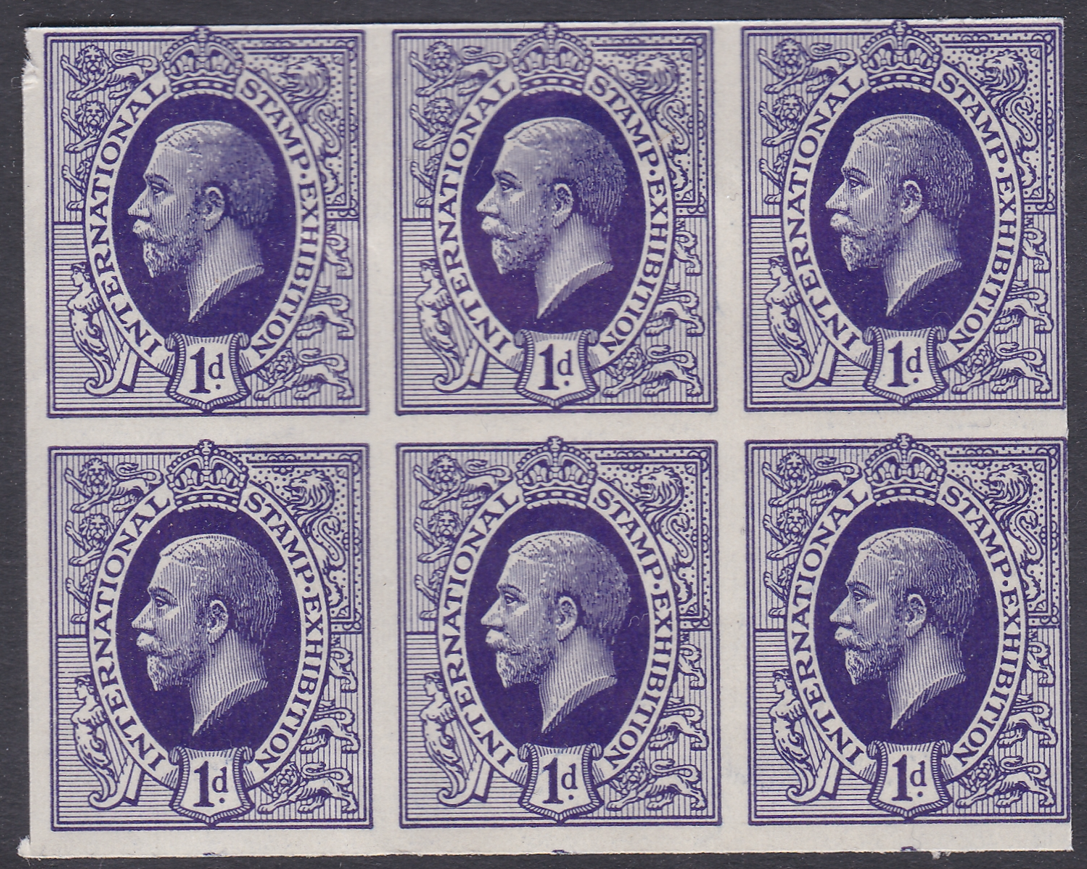 1912-1d-george-v-purple-imperf-international-stamp-exhibition-blck-of-6-u-m
