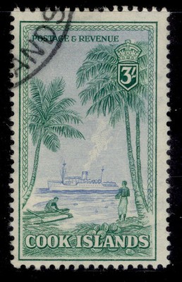 cook-islands-gvi-sg159-3s-light-blue-bluish-green-fine-used-cat-35