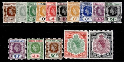 leeward-islands-qeii-sg126-140-1954-complete-set-nh-mint-cat-75