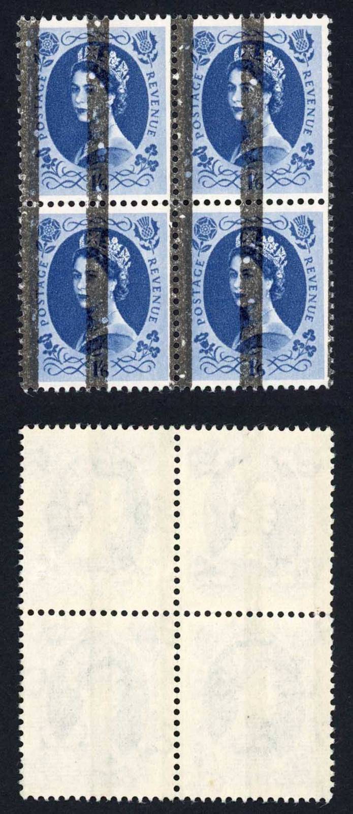 sg586-1-6-wmk-crowns-with-post-office-tranning-bars-u-m