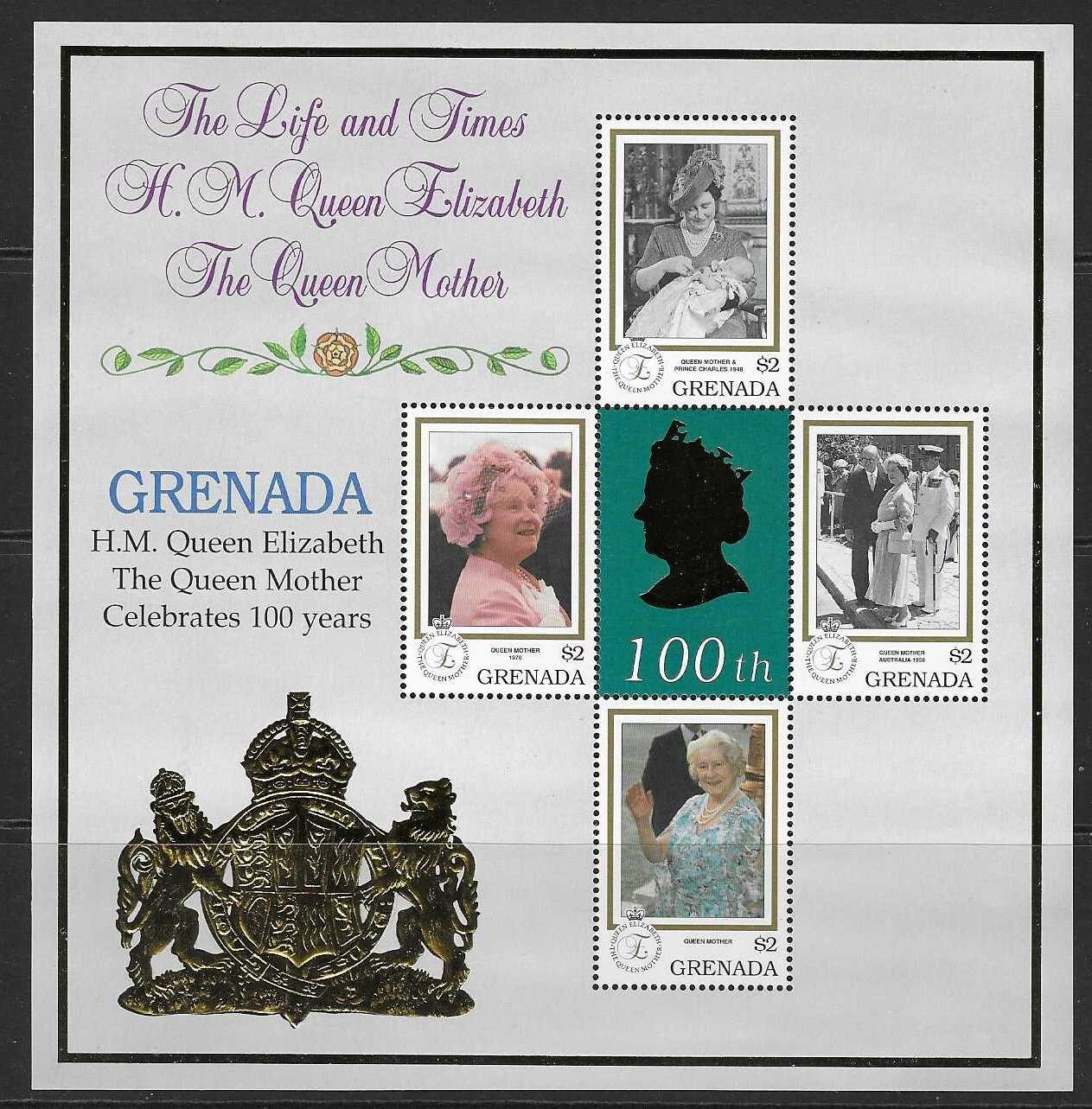 grenada-sg3846a-1999-queen-mother-century-mnh