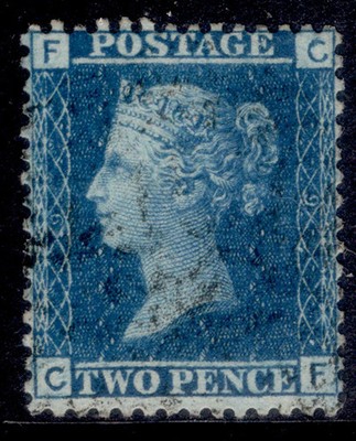 gb-qv-sg45-2d-blue-plate-9-fine-used-cat-15-cf