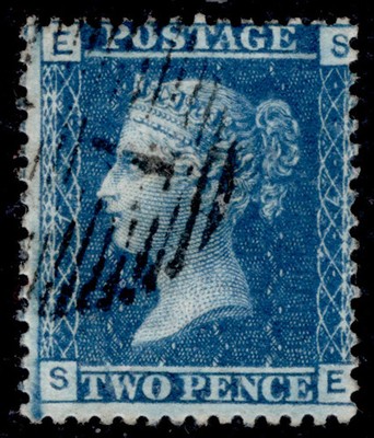 gb-qv-sg45-2d-blue-plate-7-fine-used-cat-50-se