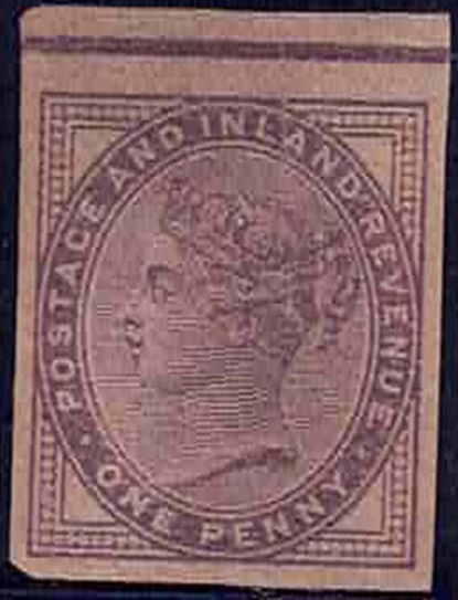 sg172-var-1881-1d-lilac-imper-die-2-plate-proof-on-buff-paper-unmounted