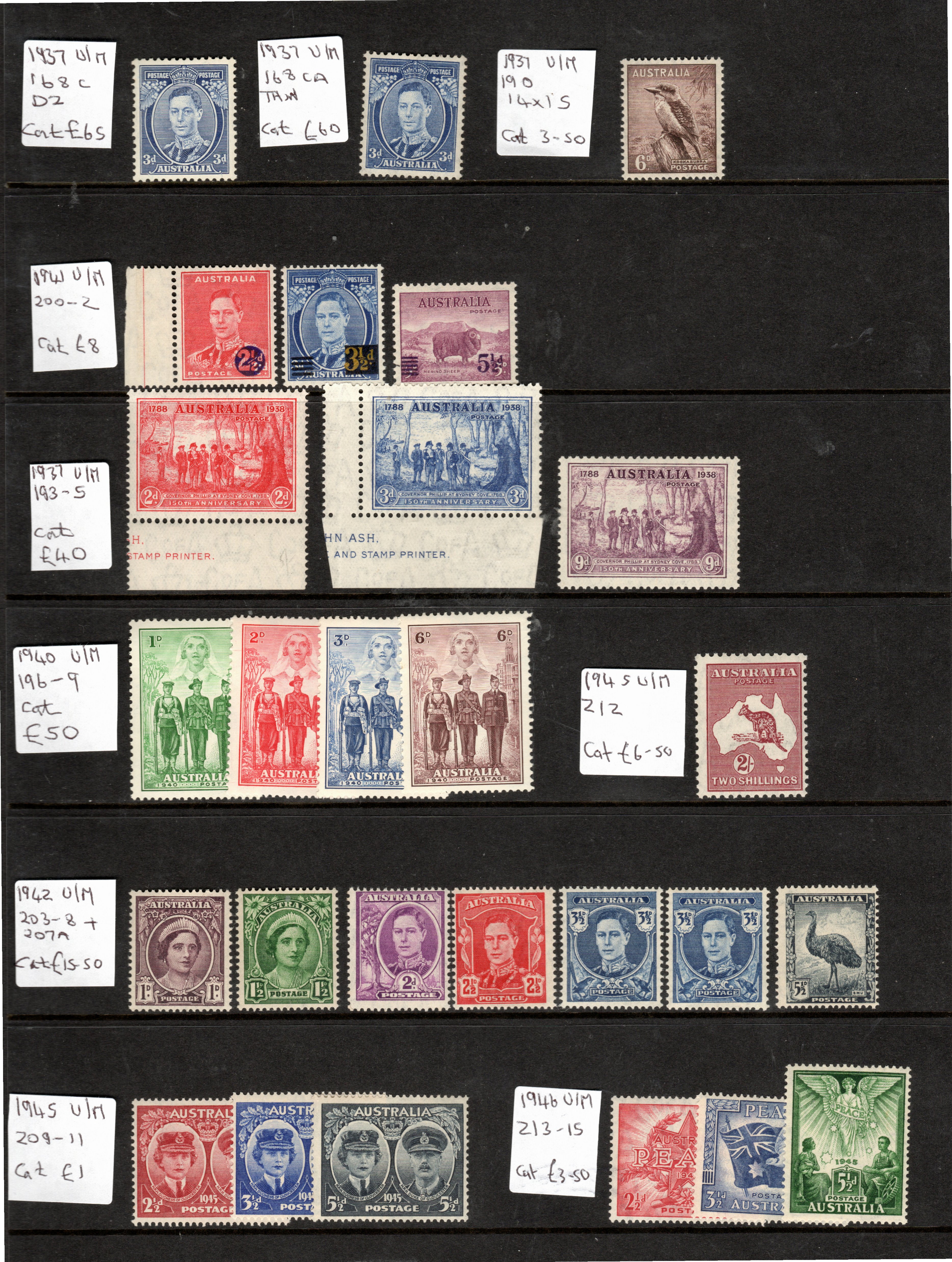 australia-a-selection-of-g6th-australian-sets-all-u-m