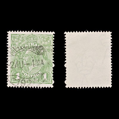 9611-australia-sg82-1d-sage-green-1924-sc-62-mi56x-used-c11