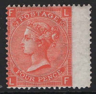 gb-1865-4d-deep-vermilion-plate-12-unmounted-mint-sg95-cat-650-as-mm-v-fresh