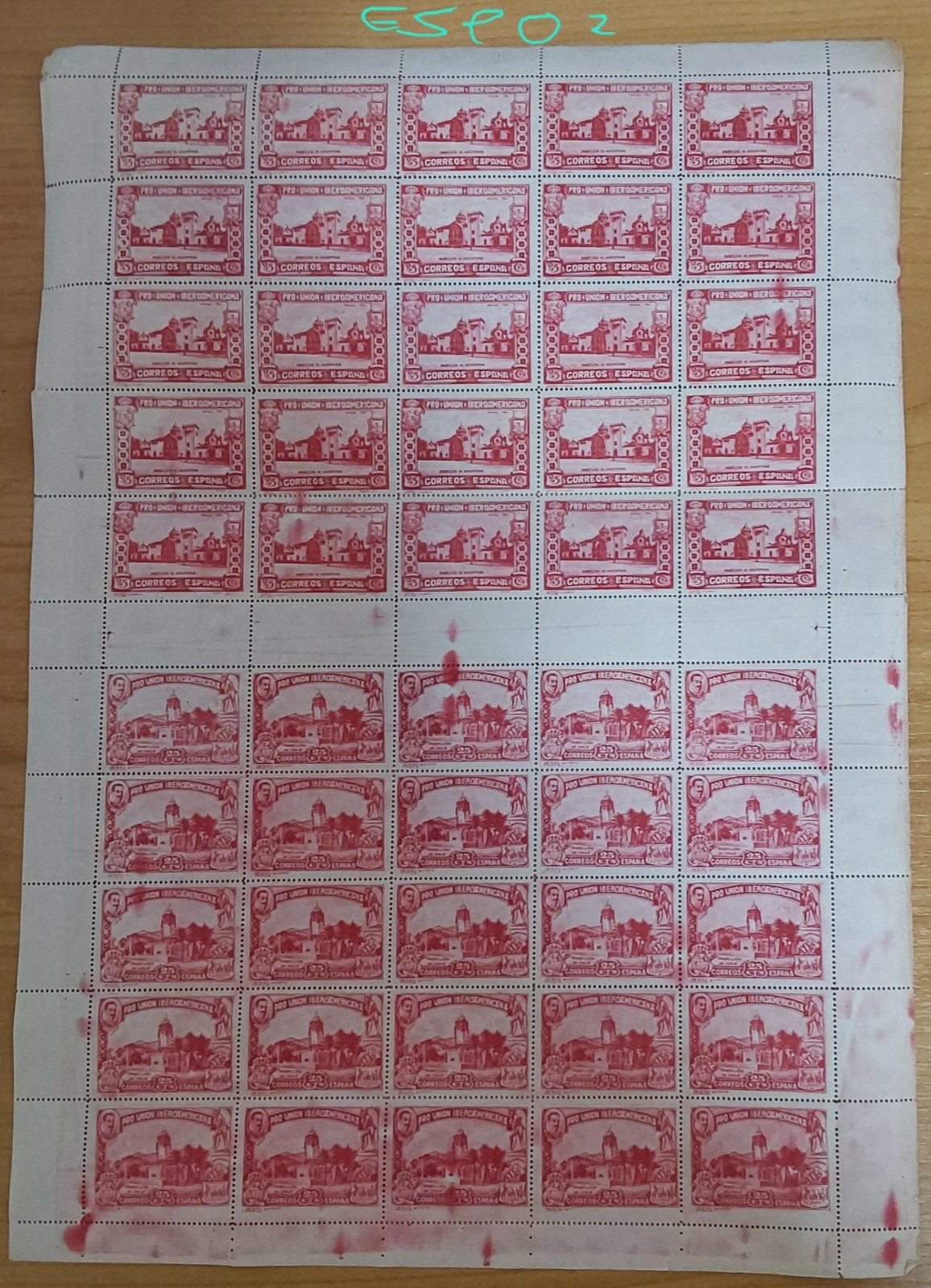 spain-1930-pro-union-iberoamericana-full-sheet-50-edifil-572-573-mnh-esp02