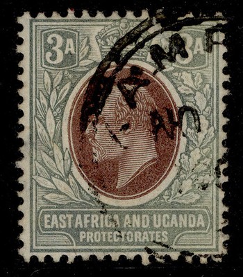 east-africa-and-uganda-edvii-sg22-3a-brown-purple-green-used-cat-45