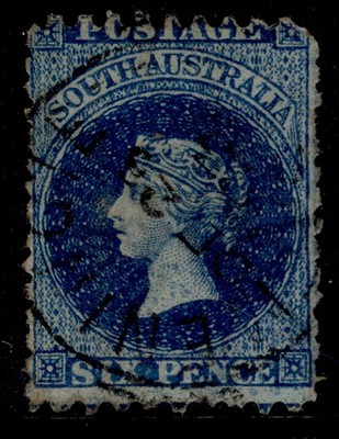 australia-south-australia-qv-sg139-6d-prussian-blue-fine-used