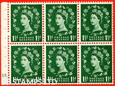 sg-572l-sb65-1d-green-an-unmounted-mint-cylinder-booklet-pane-of-6-b76338
