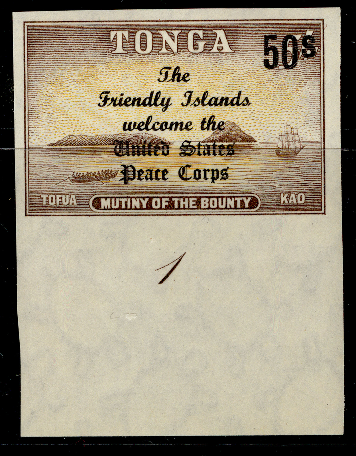 tonga-qeii-sg223-20s-on-2s-claret-new-blue-lh-mint-control