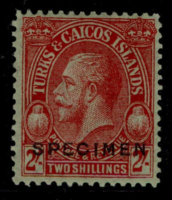 turks-caicos-islands-gv-sg185s-5s-green-yellow-nh-mint-specimen