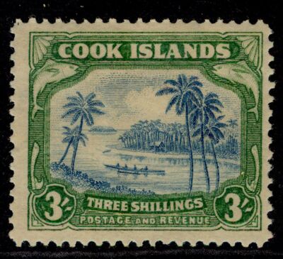 cook-islands-gvi-sg145-3s-grenish-blue-green-m-mint-cat-50