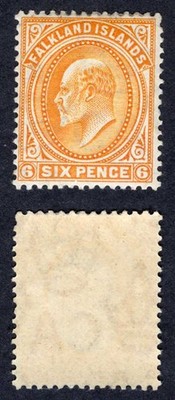 falkland-is-sg47-6d-orange-u-m-cat-45-pounds