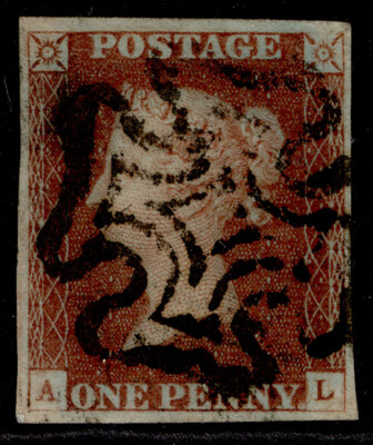 gb-qv-sg8-1d-red-brown-black-mx-plate-14-used-cat-150-al