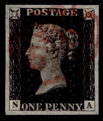 gb-qv-sg2-1d-black-plate-9-very-fine-used-cat-550-red-mx-na