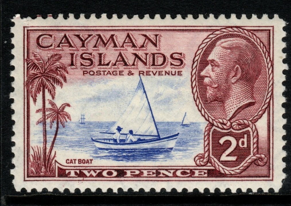 cayman-islands-sg100-1935-2d-ultramine-and-scarlet-mtd-mint