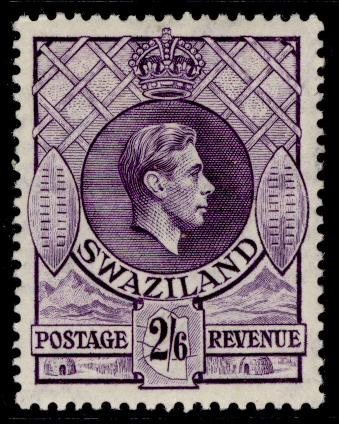 swaziland-gvi-sg36a-2s-6d-violet-lh-mint-cat-32