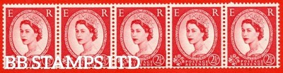 sg-574-s56bb-2d-carmine-red-type-i-an-unmounted-mint-coil-strip-o-b84768
