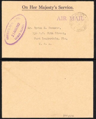 cayman-islands-1962-stampless-ohms-airmail-cover-to-usa-georgetown-pmk