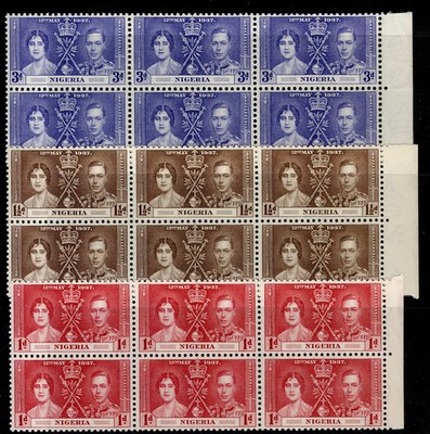 nigeria-gvi-sg46-48-1937-coronation-set-nh-mint-cat-38-blocks-x6