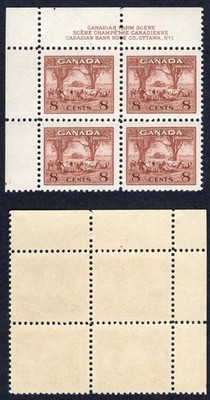 canada-sg382-8c-red-brown-war-effort-plate-block-u-m-mnh-cat-26