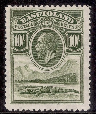 basutoland-gv-sg10-10s-olive-green-vlh-mint-cat-225